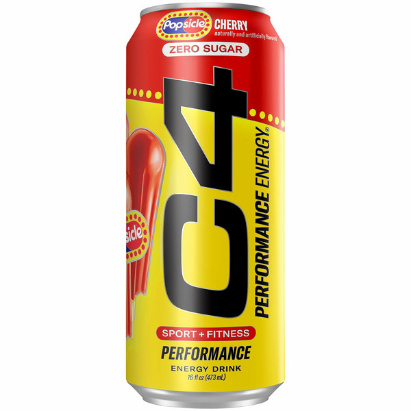 C4 Energy Cherry Performance Energy Drink hero