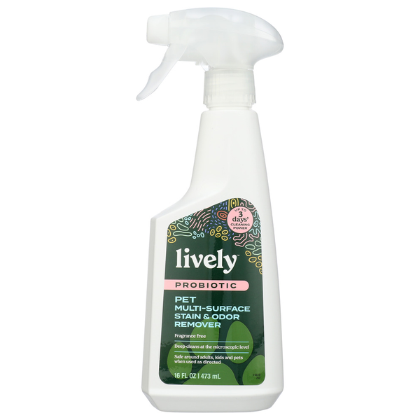 Lively Pet Multi-Surface Stain & Odor Remover hero