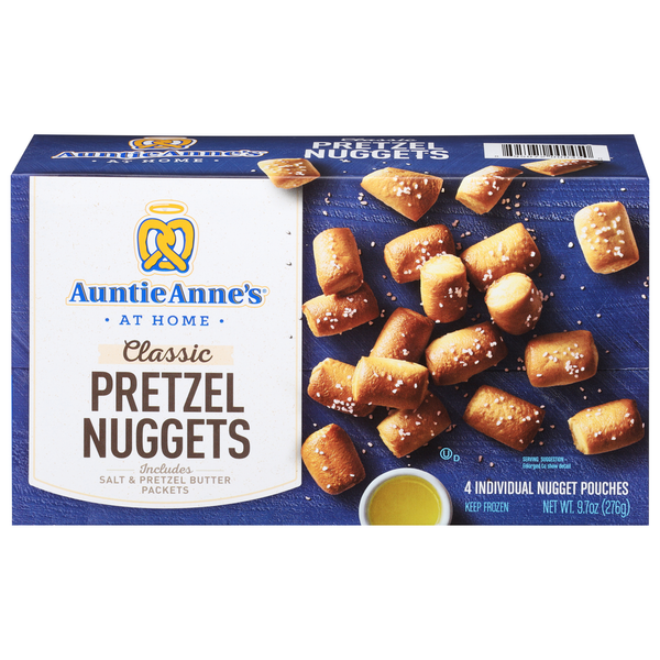 Frozen Appetizers & Sides Auntie Anne's At Home Classic Pretzel Nuggets hero