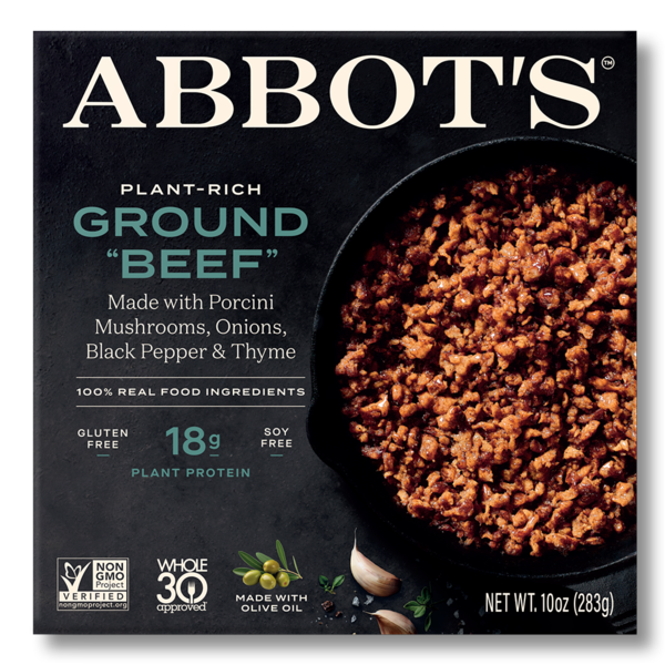 Packaged Meat Abbot's Plant-Based, Ground "Beef" hero