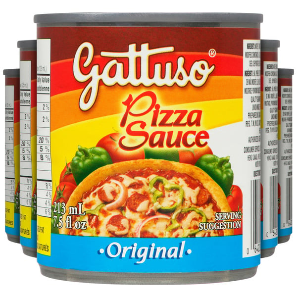 Pasta Sauce Gattuso Regular Pizza Sauce hero