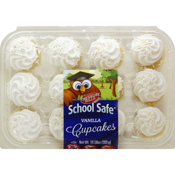 Bakery Desserts School Safe Cupcakes, Vanilla hero