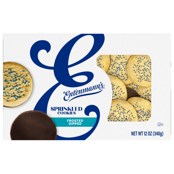 Cookies & Cakes Entenmann's Dipped Sprinkled Cookies hero