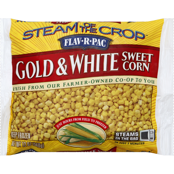 Packaged Vegetables & Fruits Flav R Pac Corn, Sweet, Gold & White hero