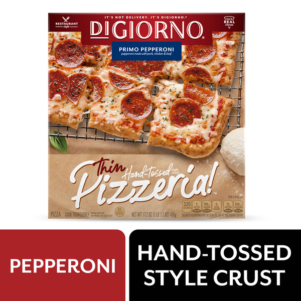 Frozen Pizza DiGiorno Frozen Pizza - Primo Frozen Pepperoni Pizza - hero