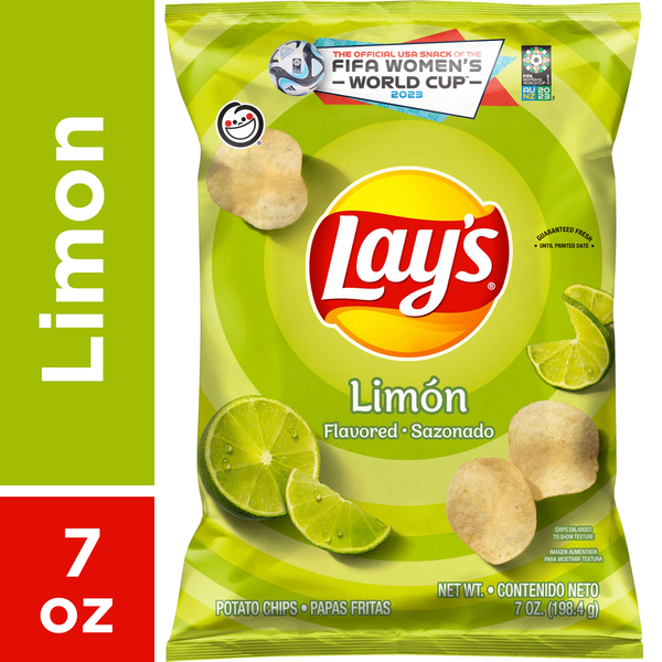 Chips & Pretzels Lay's Potato Chips, Limon hero