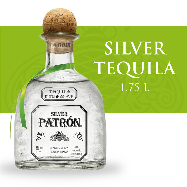 Spirits Patrón® Silver Tequila hero