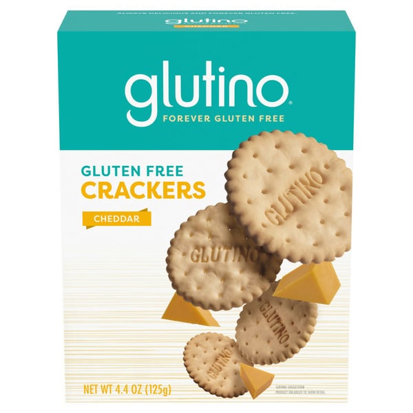 Crackers Glutino Gluten Free Cheddar Crackers hero