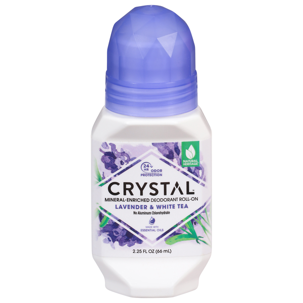 Personal Care | Deodorant Crystal Lavender & White Tea Mineral Deodorant hero