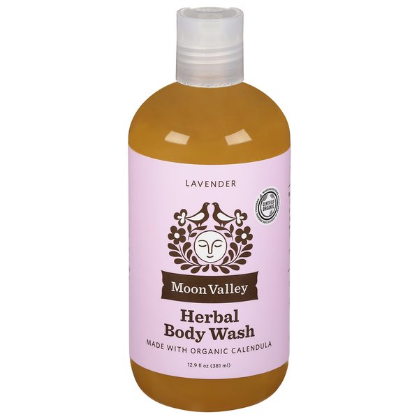 Moon Valley Organics Herbal Body Wash, Lavender hero