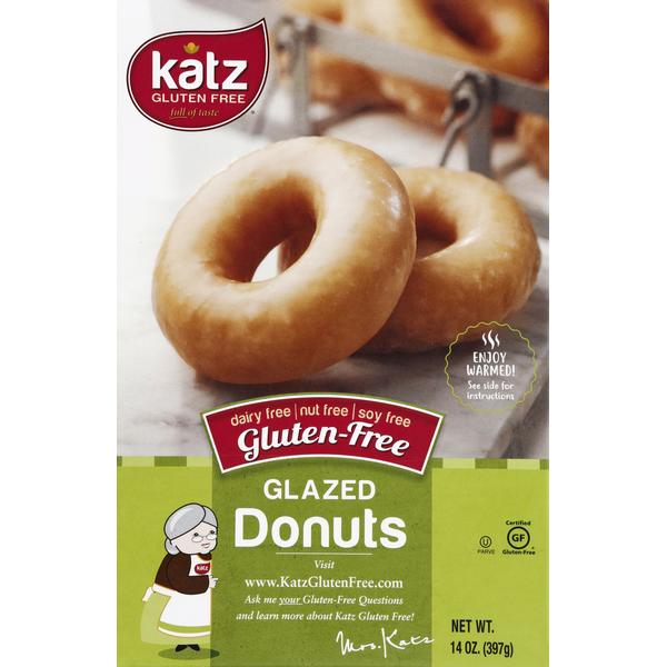 Frozen Dessert Katz Gluten Free Glazed Donuts hero