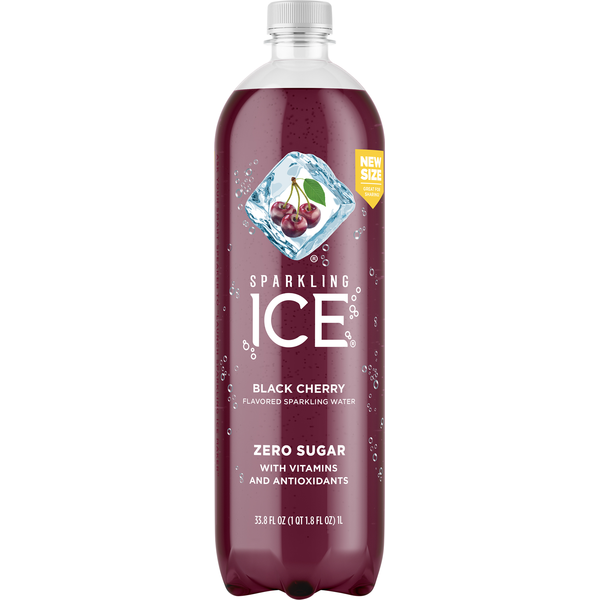 Sparkling Ice® Black Cherry Sparkling Water, Zero Sugar hero