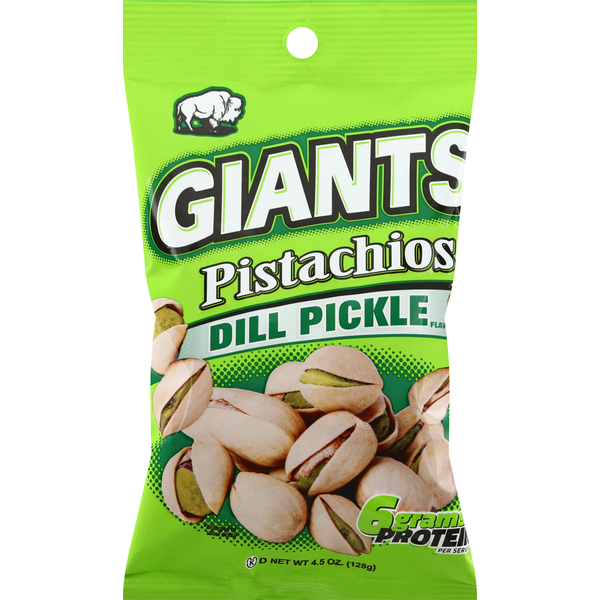 Pickled Goods & Olives Giants Pistachios, Dill Pickle Flavor hero