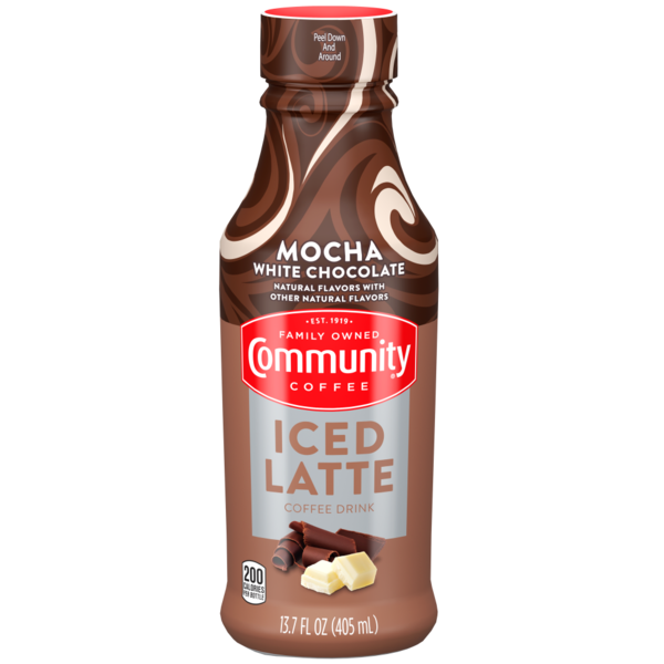 Coffee Community Coffee Mocha White Chocolate Iced Latte Ready To Drink hero