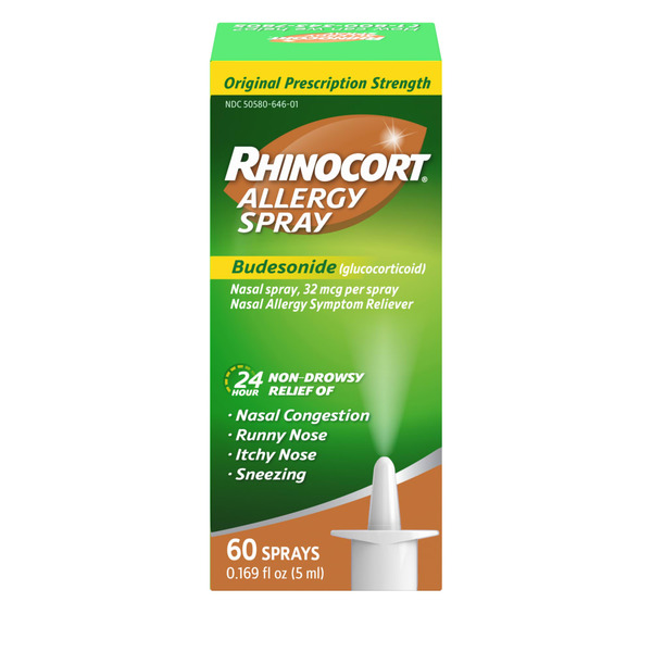 Muscles, Joints & Pain Relief RHINOCORT 24 Hour Allergy Relief Budesonide Nasal Spray hero