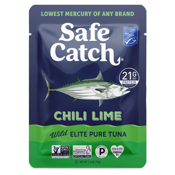 Canned Meat & Seafood Safe Catch Elite Wild Tuna, Chili Lime, Mercury Tested hero