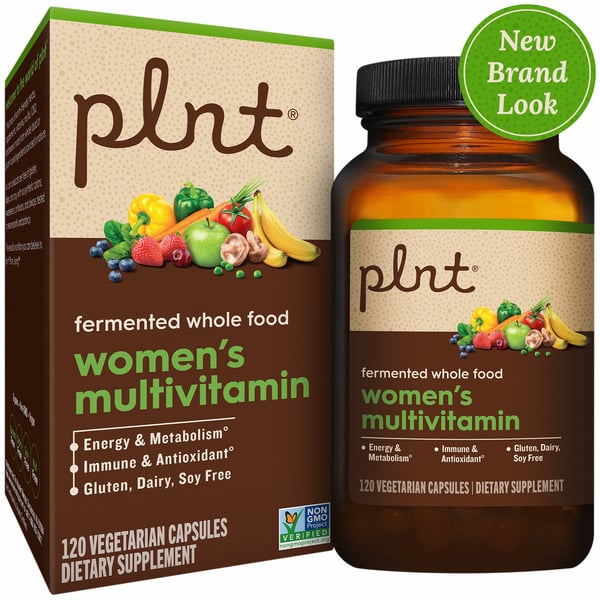 The Vitamin Shoppe plnt Women's Whole Food Multivitamin hero