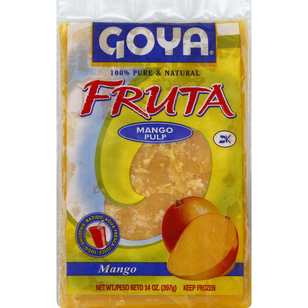 Frozen Produce Goya Fruta Fruta Mango Pulp hero