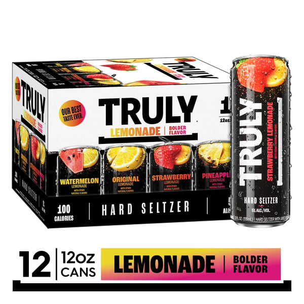 Hard Seltzer Truly Hard Seltzer Lemonade Variety Pack hero