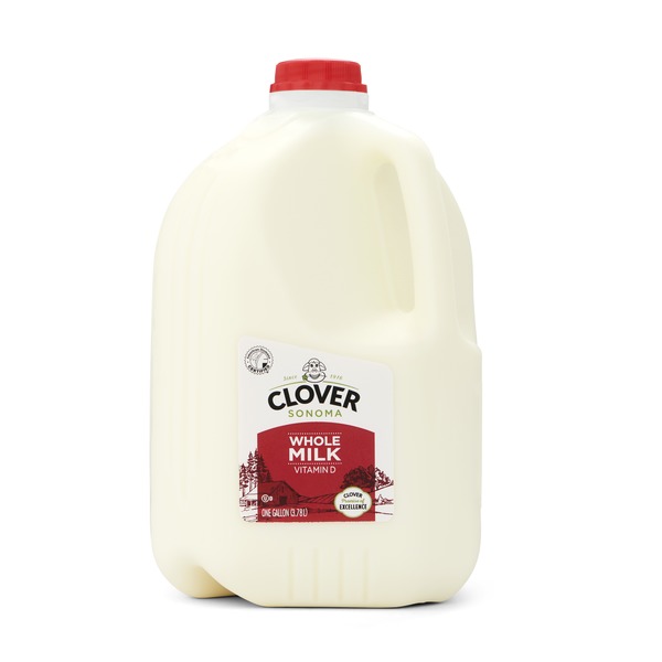 Milk Clover Sonoma Conventional Whole Milk Gallon hero