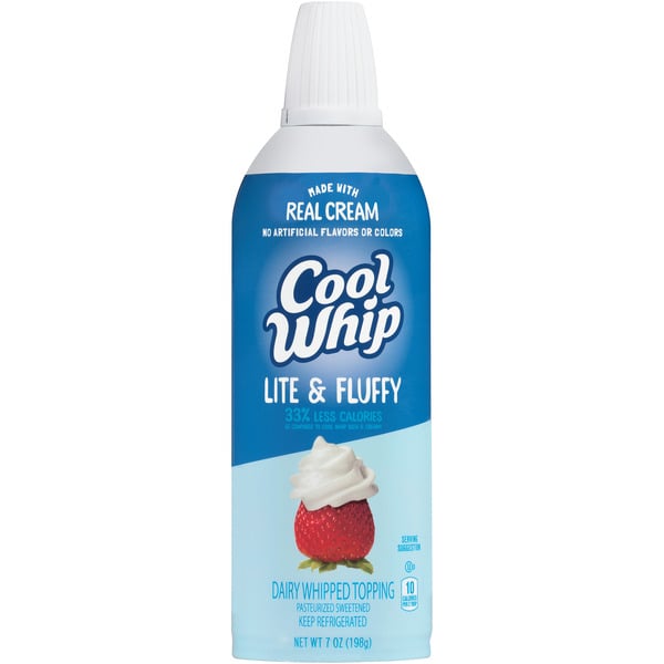 Frozen Dessert Cool Whip Lite & Fluffy Whipped Topping hero