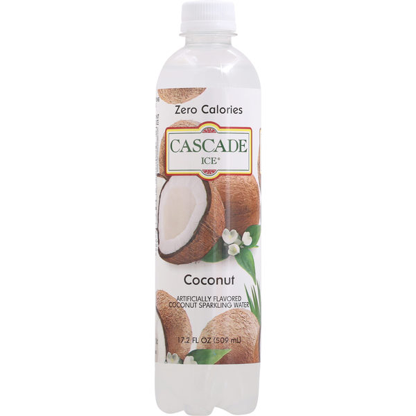 Juice & Nectars Cascade Ice Sparkling Water, Coconut hero