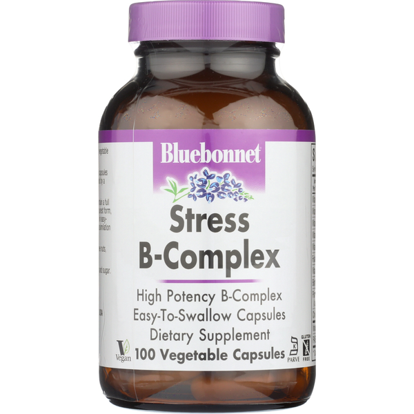 Vitamins & Minerals Bluebonnet Stress B-Complex hero