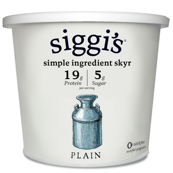 Yogurt, Kefir & Smoothies Siggi's Icelandic Skyr Nonfat Yogurt, Plain hero