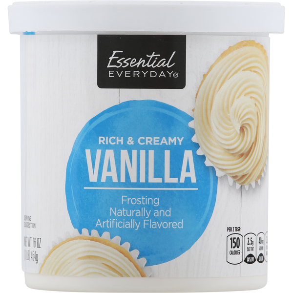 Baking Supplies & Decor Essential Everyday Frosting, Vanilla hero