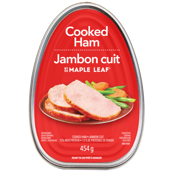 Canned Meat & Seafood None Cooked Ham by Maple Leaf hero