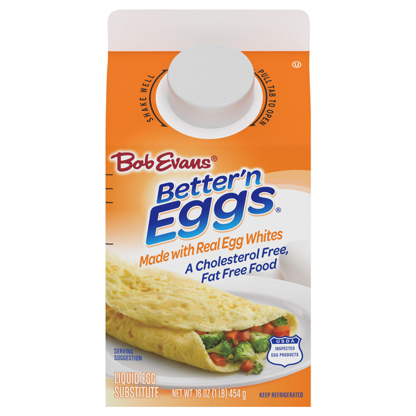 Eggs Bob Evans Farms Liquid Egg Substitute hero