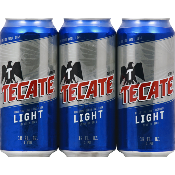 Beers & Coolers Tecate Beer, Light, Imported hero