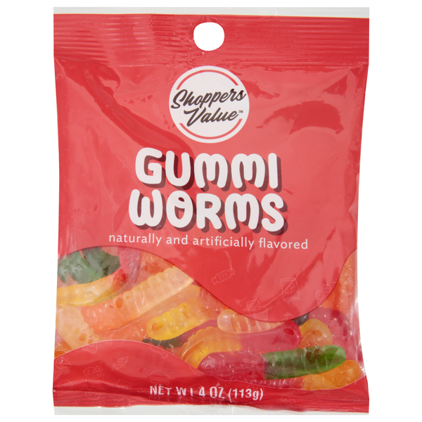 Candy & Chocolate Shoppers Value Gummi Worms hero