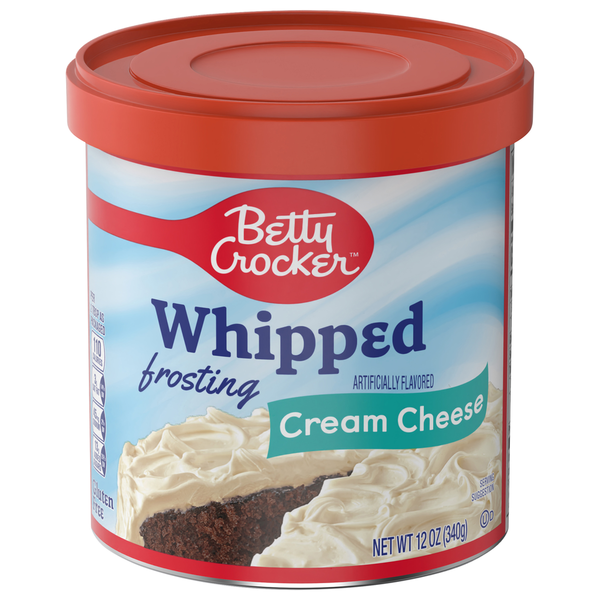 Doughs, Gelatins & Bake Mixes Betty Crocker Frosting, Cream Cheese, Whipped hero