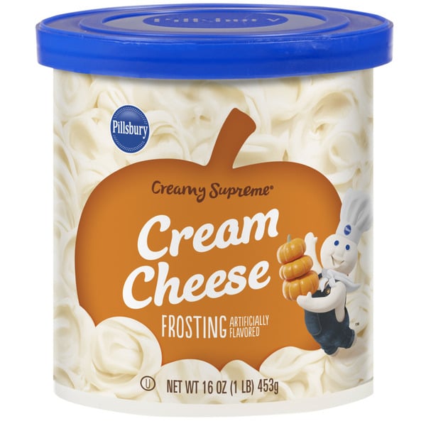 Baking Supplies & Decor Pillsbury Seasonal Creamy Supreme Cream Cheese Frosting hero