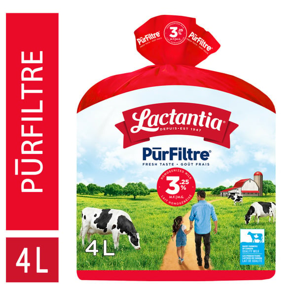 Milk Lactantia Purfiltre Milk 3.25 % Homogenized Milk hero