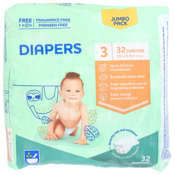 Diapers & Wipes Rite Aid Jumbo Pack Diaper Size 3 hero