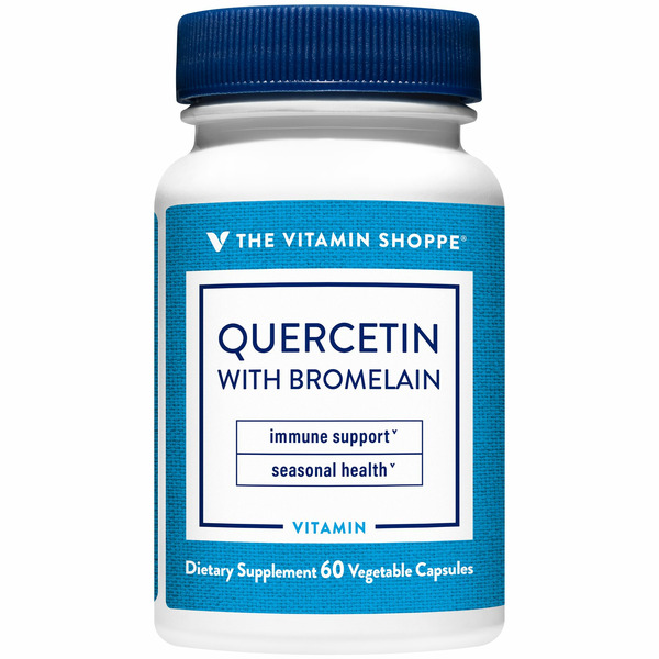 Other Vitamins The Vitamin Shoppe Quercetin With Bromelain for Seasonal Support (60 Capsules) hero