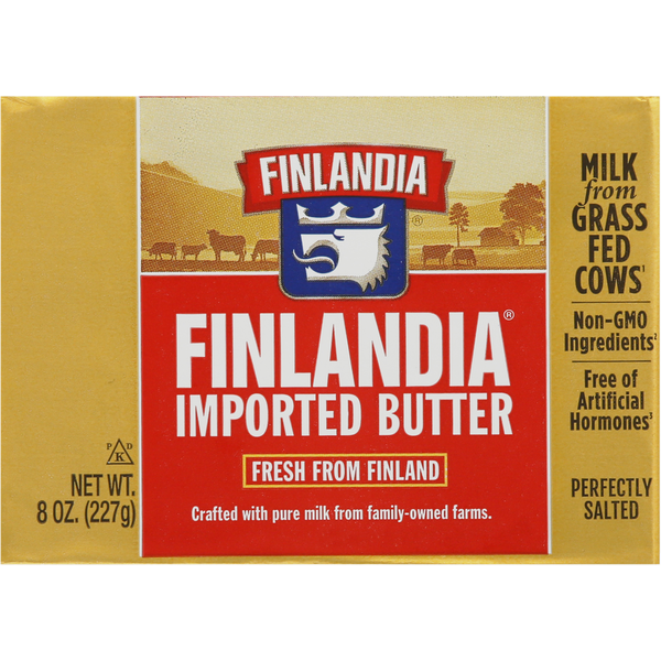 Butter Finlandia Butter, Perfectly Salted, Imported hero