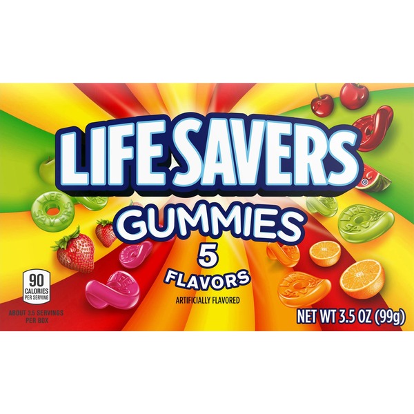 Candy & Chocolate Life Savers Flavors Gummies Candy Theater Box hero