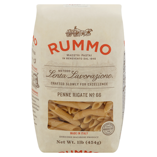 Dry Pasta Rummo Penne Rigate, No. 66 hero