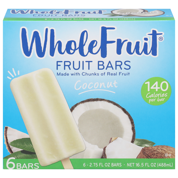 Ice Cream & Ice Whole Fruit Fruit Bars Coconut hero