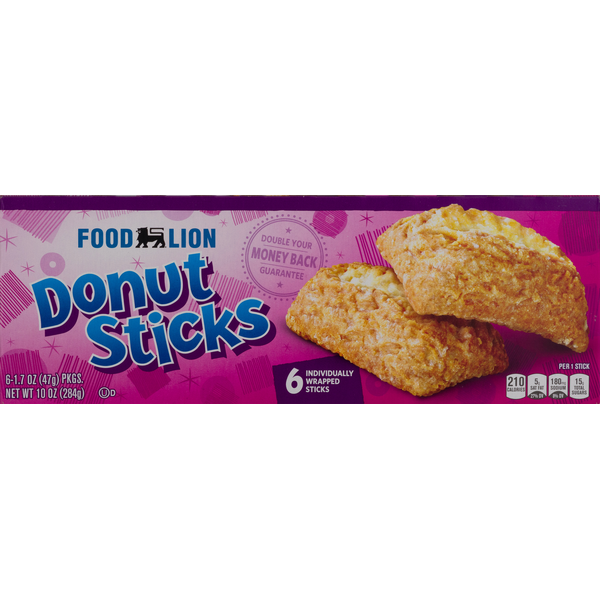 Breakfast Breads, Donuts & More Food Lion Donut Sticks hero