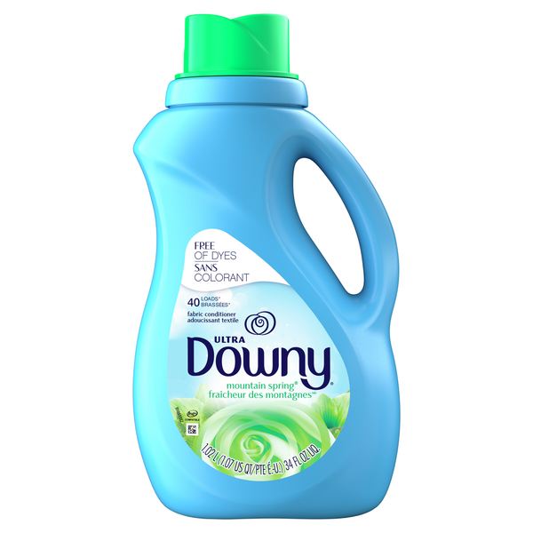 Laundry Downy Mountain Spring Liquid Fabric Conditioner (Fabric Softener), 40 Loads hero