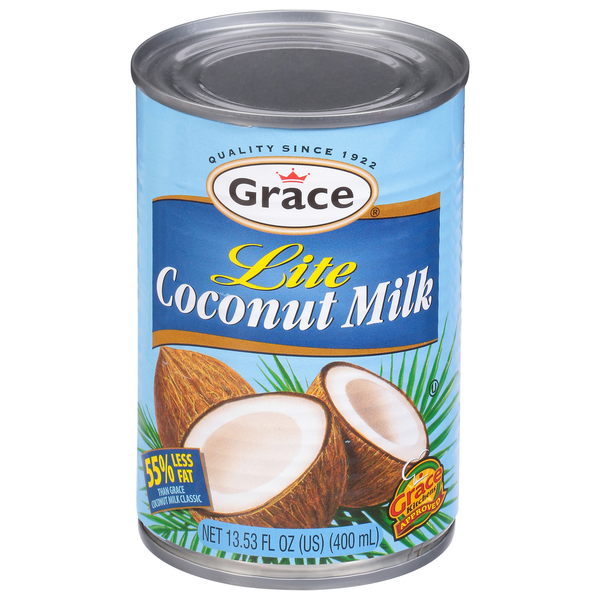 Asian Foods Grace Coconut Milk, Lite hero