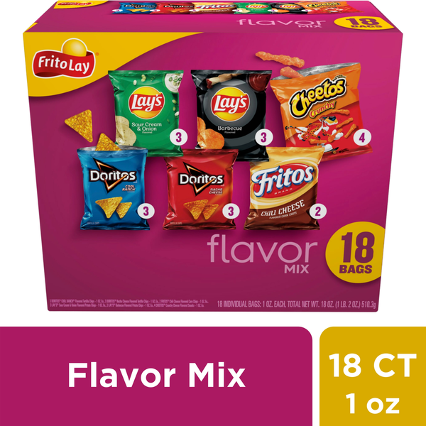 Candy & Chocolate Frito Lay Snacks Flavor Mix Variety Packs hero