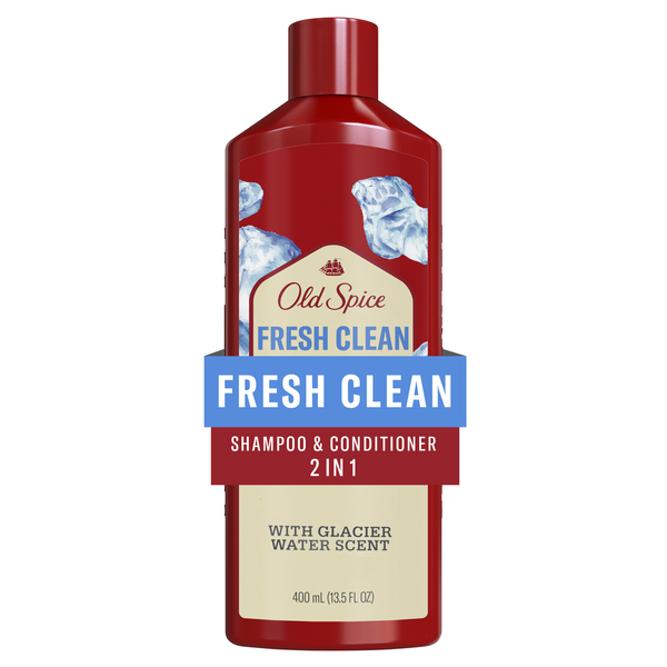 Beauty Old Spice Fresh Clean 2in1 Shampoo and Conditioner hero