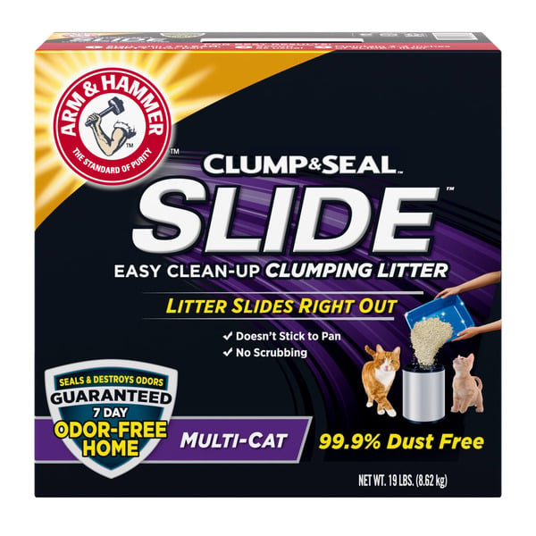 Cat Litter & Supplies Arm & Hammer Slide Easy Clean-Up Multi-Cat Clumping Cat Litter hero