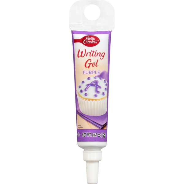 Baking Supplies & Decor Betty Crocker Writing Gel, Purple hero