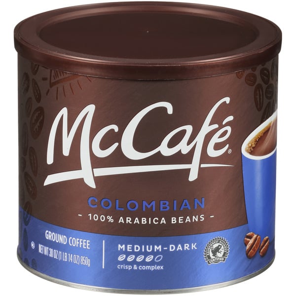 Coffee McDonald’s McCafé Colomban Ground Coffee hero